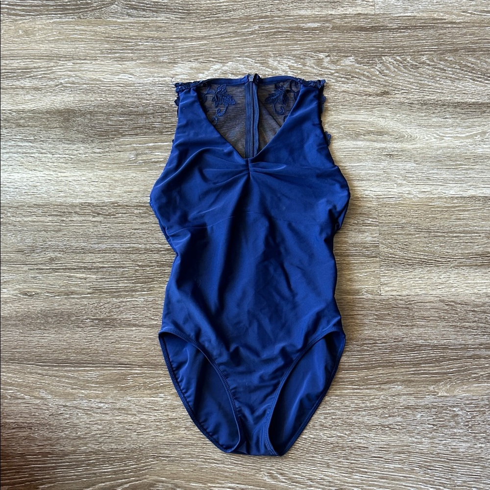 Navy Blue Ballet Rosa leotard